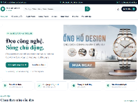 Website bán đồng hồ thông minh và phụ kiện