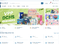 Website bán dụng cụ học tập