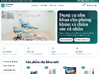 Website bán dụng cụ nha khoa DentaCare