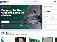 Website bán dụng cụ nông nghiệp nông Cụ Xanh