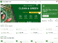 Website bán dụng cụ nông nghiệp Nông Nghiệp Xanh