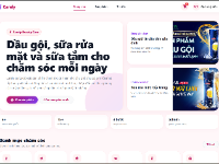 Website bán dụng cụ skincare Carely