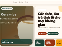 Website bán dụng cụ uống trà