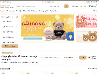 Website bán gấu bông teddy