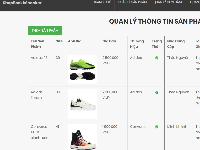 Website bán giày kết nối bằng LINQ , Đồ án môn Lập trình Web Code web Web bán hàng