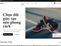 Website bán giày Snaker