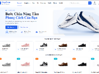 Website bán giày StepZone