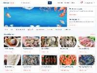 Website bán hải sản OceanFresh
