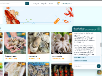 Website bán hải sản tích hợp Ai