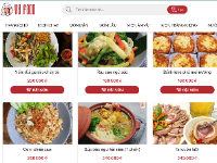 Website Bán Hàng (Food - đặt món trực tuyến)