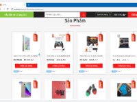 Website bán hàng php laravel giao diện đẹp