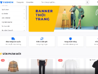 Website bán hàng quần áo thời trang