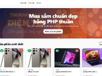 Website bán hàng thương mại điện tử php