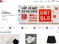 Website bán hàng UNIQLO Lite