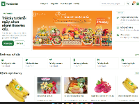 Website bán hoa quả tươi FruitGarden Store