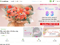 Website bán hoa tươi GreenBloom