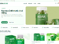 Website bán kẹo rau củ Kera