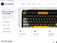 Website bán keycap bàn phím cơ Keycap Lab