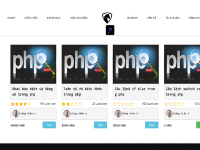 Website bán khóa học js mysql giao diện đẹp full báo cáo