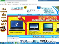 Website bán laptop full báo cáo+slide+database