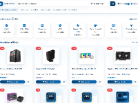 Website bán linh kiện máy tính TechParts Pro
