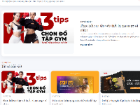 Website bán máy chạy bộ và đồ fitness FitHome
