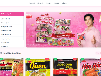 Website bán mì tôm Hảo Hảo