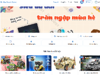 Website bán mô hình đồ chơi trực tuyến