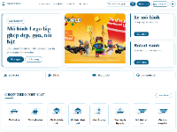 Website bán mô hình Lego lắp ghép