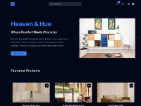 Website bán nội thất đơn giản