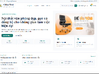 Website bán nội thất văn phòng OfficeNest