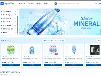 Website bán nước khoáng đóng chai