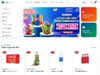 Website bán nước ngọt có gas