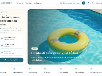 Website bán phao bơi và phụ kiện hồ bơi