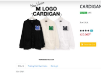 Website bán quần áo giao diện đẹp php