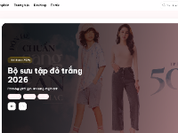 Website bán quần áo rosy