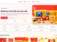 Website bán sản phẩm Kinh Đô