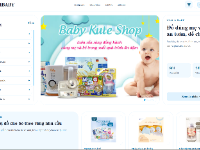 Website bán sản phẩm mẹ và bé trực tuyến