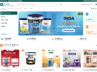 Website bán sơn PaintPro