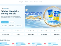 Website bán sữa bột Milk