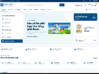 Website bán sữa bột Milk House