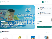 Website bán sữa chua chân trâu hạ long