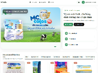 Website bán sữa tươi Mộc Châu