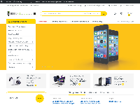 Website bán thiết bị điện tử, điện thoại, ipad cực đẹp