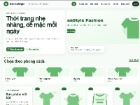 Website bán thời trang trực tuyến