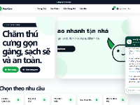 Website bán thú cưng và phụ kiện chăm sóc thú cưng tích hợp AI