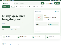 Website bán thực phẩm sạch Bếp Xanh