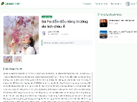 Website blog du lịch chuẩn SEO