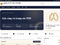 Website Crawl Giá Vàng & Trang Sức