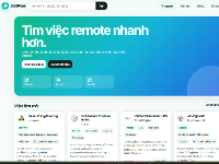 Website crawl việc làm remote mới